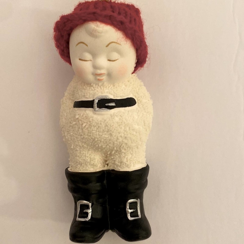 Snowbabies, “In Santa’s boots Christmas ornament
